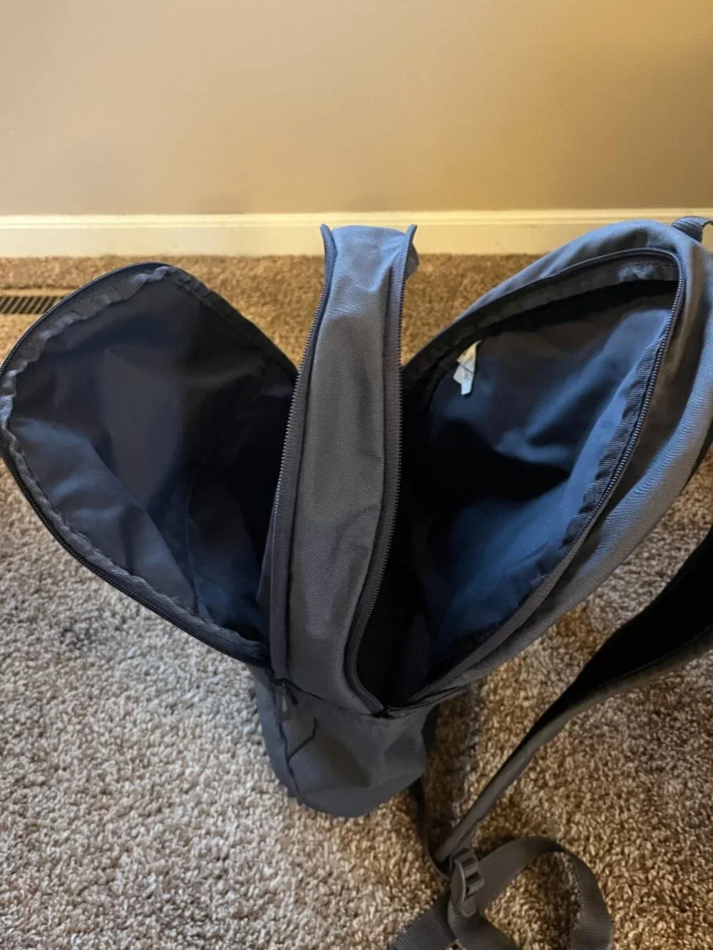 Nike gray backpack